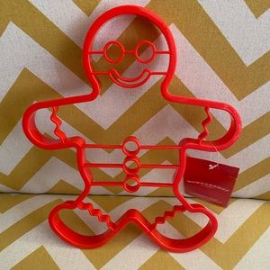 Huge gingerbread man cookie cutter from target